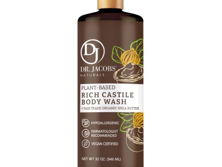 Shea Butter Castile Body Wash by Dr. Jacobs Naturals For Discount