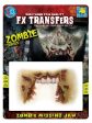 Zombie Missing Jaw Halloween Costume Makeup 3D FX Transfers on Sale