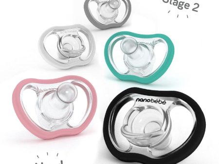 Active Flexy Pacifier (4m+) by Nanobébé US Supply