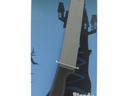 Blood Stained Screamer Knife Halloween Accessory Hot on Sale