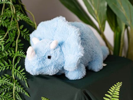 Triceratops Dinosaur Plush Soft Toy 31x16cm Supply