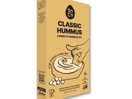 2 Minute Kit - Classic Hummus by eatsoco Fashion