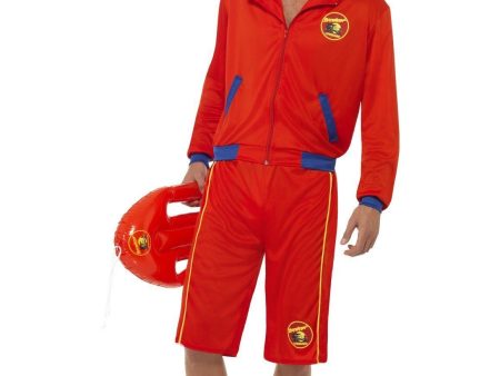 Baywatch Beach Men s Lifeguard 80s Costume on Sale