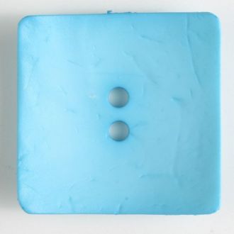 60mm 2-Hole Square Button - turquoise blue Supply