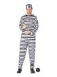 Convict Costume Black & White Sale