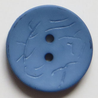 23mm 2-Hole Round Button - blue Discount