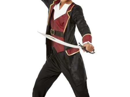 Deluxe Swashbuckler Pirate Costume for Toddlers and Boys Online Hot Sale