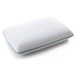 Cheer Collection Reversible Memory Foam Bed Pillow with Cooling Gel and Breathable Zip-off Cover by Cheer Collection Online now