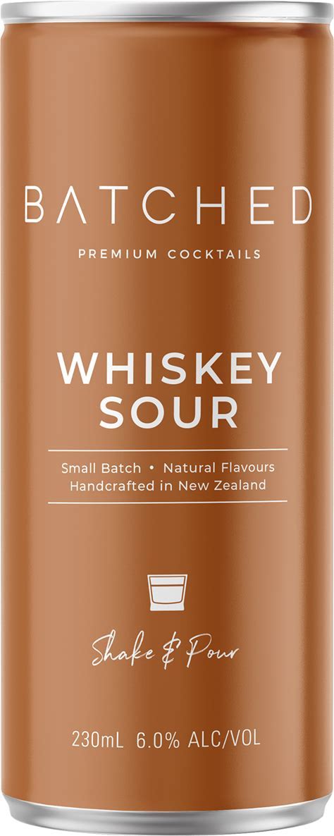 Batched Whiskey Sour can 230ml Cheap