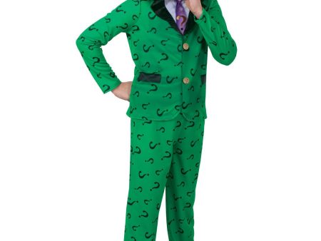 Riddler Deluxe Children s Costume Cheap