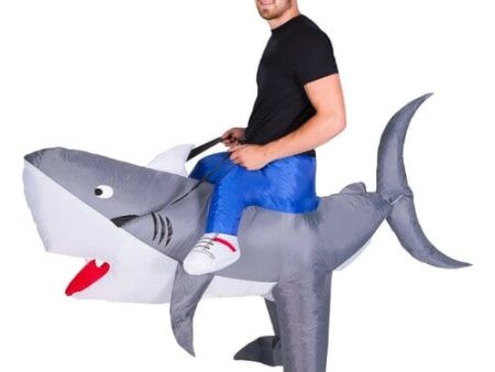 Inflatable Shark Costume Adult Discount