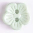 13mm 2-Hole Flower Button - light green Online Sale