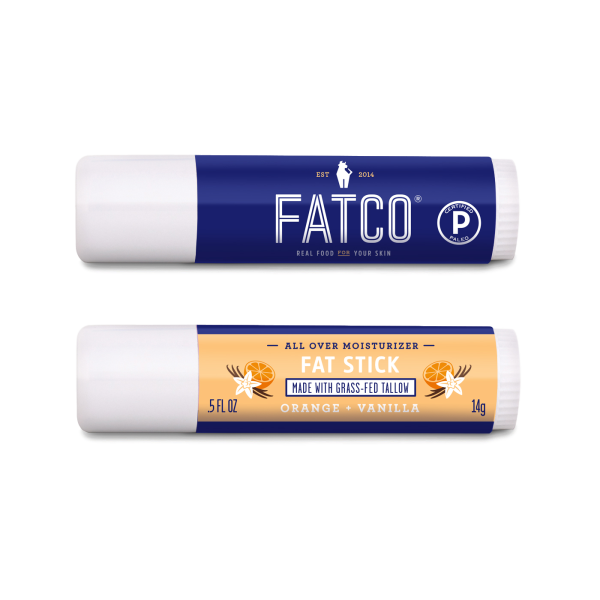 Fat Stick, Orange + Vanilla, 0.5 Oz by FATCO Skincare Products Hot on Sale