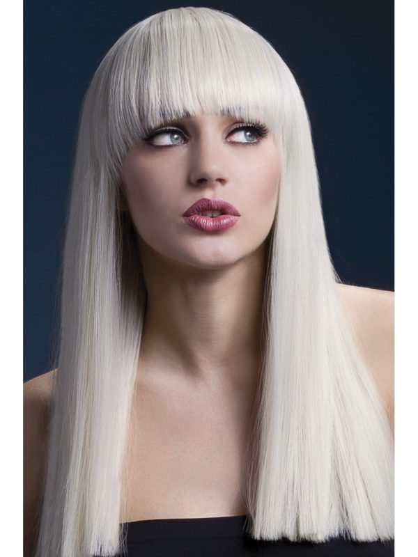 Alexia Blonde Heat Resistant Accessory Wig For Cheap