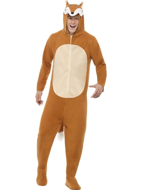 Fox Fairy Tale Adult Onesie Costume Discount