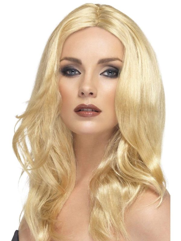 Superstar Blonde Adults Accessory Wig For Sale