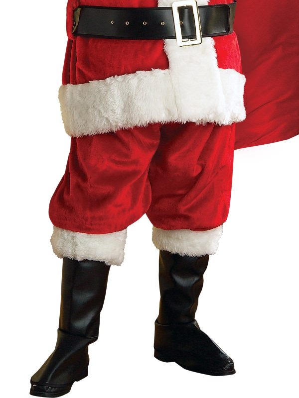 Santa Claus Suit Regency Plush Adult Costume on Sale