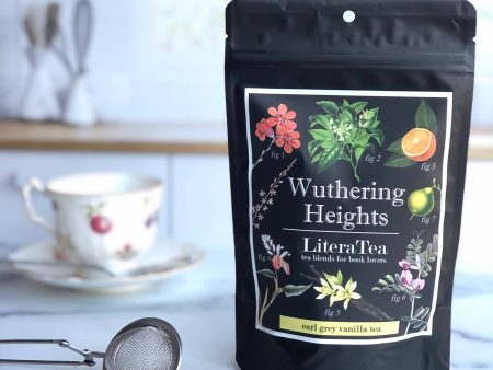 Wuthering Heights Earl Grey Bookish Tea Blend: 2oz Loose Leaf Pouch For Sale