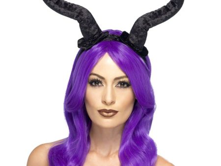 Demon Horns Headband Halloween Accessory Hot on Sale