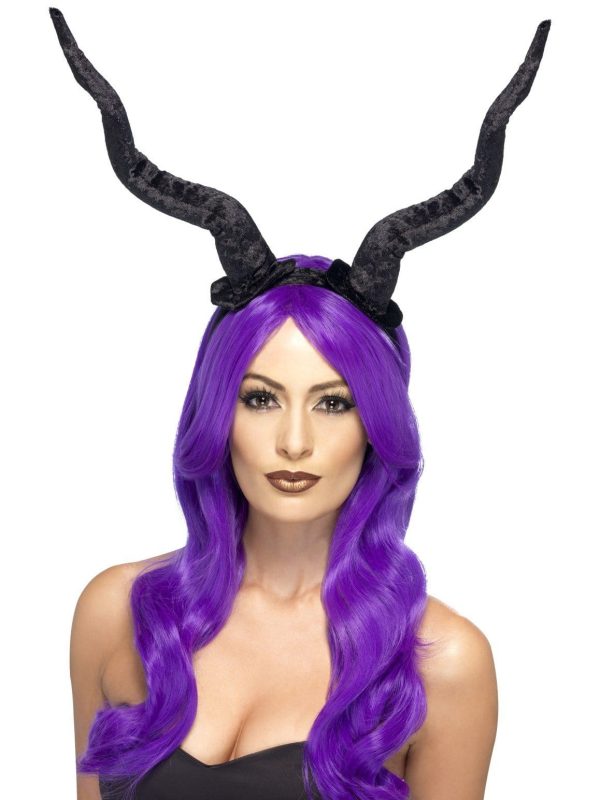 Demon Horns Headband Halloween Accessory Hot on Sale