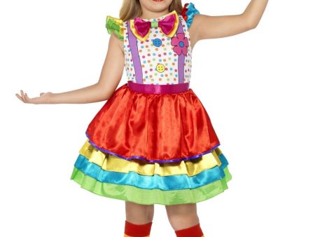 Clarabell Clown Deluxe Children s Circus Costume Fashion