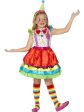 Clarabell Clown Deluxe Children s Circus Costume Fashion