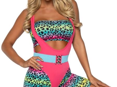 Aerobics Cardio Cutie 80 s Womens Costume Online