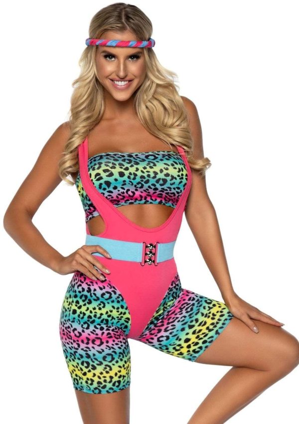 Aerobics Cardio Cutie 80 s Womens Costume Online