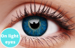 Glamour Blue Coloured Contact Lenses Discount