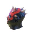 Darth Maul Star Wars Full Overhead Latex Mask Fashion