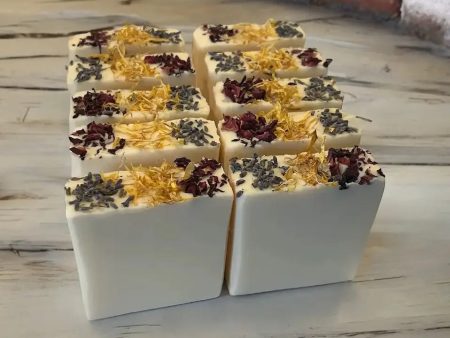 Lavender Botanical Vegan Soap Loaf Online now