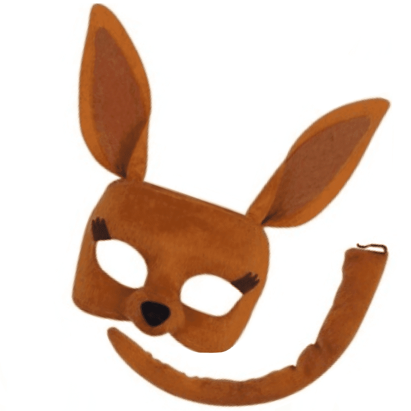 Kangaroo Mask & Tail Children s Book Week Accessory Online Hot Sale