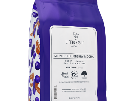 Midnight Blueberry Mocha By Life Boost Coffee For Sale