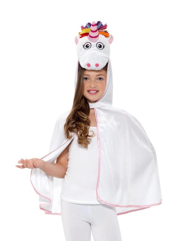 Unicorn Cape White & Pink For Sale