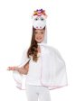 Unicorn Cape White & Pink For Sale