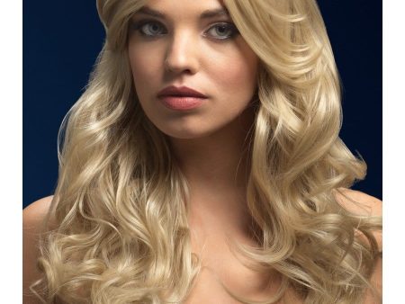 Nicole Dark Blonde Heat Resistant Accessory Wig For Cheap