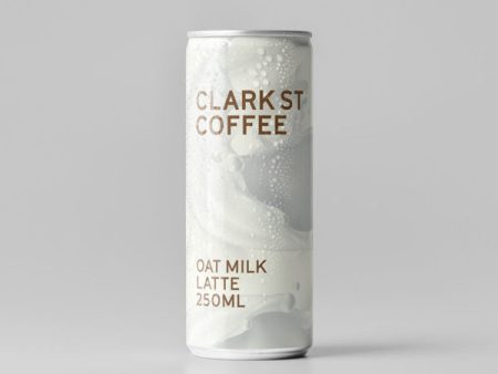 Clark St Coffee Oat Mik Latte 250ml Online now