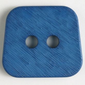 30mm 2-Hole Square Button - blue Supply