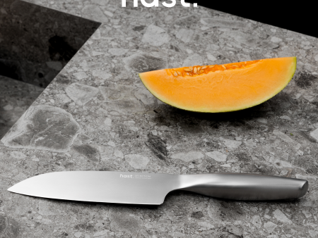 Hast Selection 6.3 Inch Japanese Carbon Steel Santoku Knife by Hast Cheap