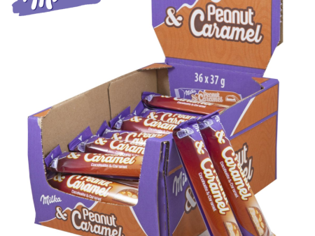 Milka bar peanut & caramel chocolade - 36 x 37 g Fashion