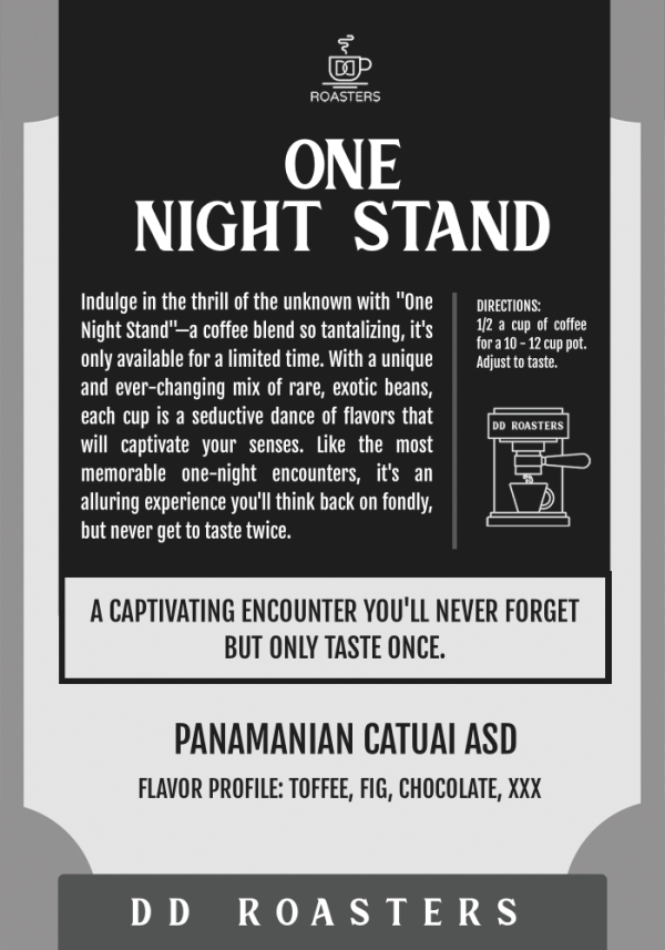 DD Roasters ONS Panamanian Catuai ASD Single Pack Hot on Sale