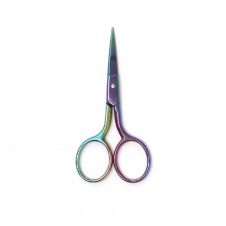 Rainbow Titanium Embroidery Scissors - 3.5 in For Sale