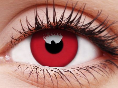 Glow Red Contact Lenses on Sale