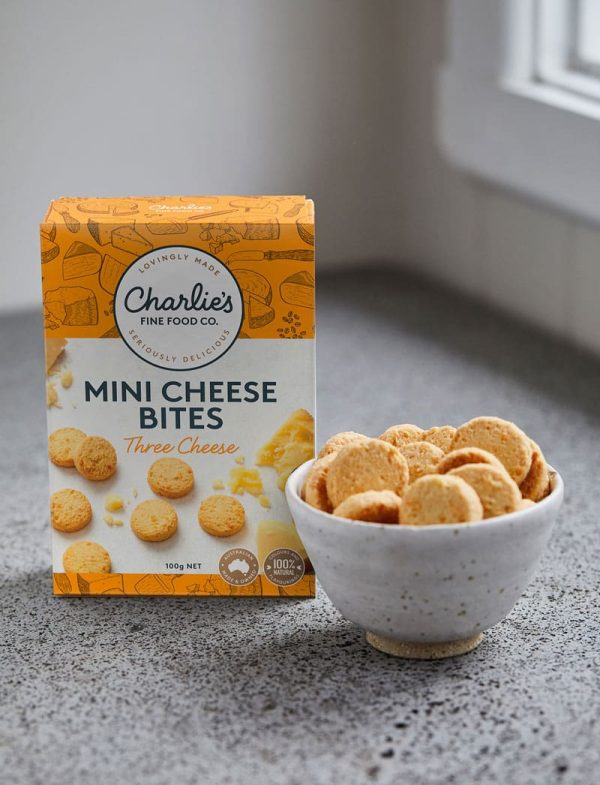 Three Cheese Mini Cheese Bites 100g on Sale