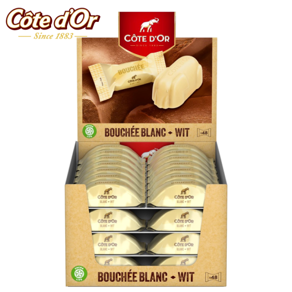 Côte d Or Bouchée Wit chocolade bobons 1.2kg Sale