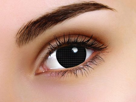 Black Screen Coloured Contact Lenses on Sale