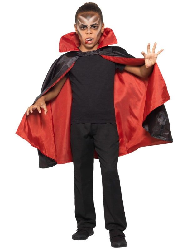 Vampire Reversible Cape for Kids Fashion