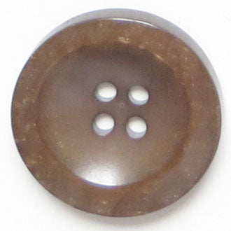 25mm 4-Hole Round Button - brown Online Hot Sale