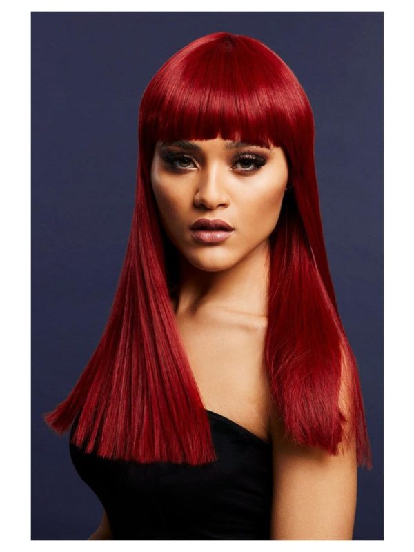 Alexia Ruby Red Blend Heat Resistant Accessory Wig Discount