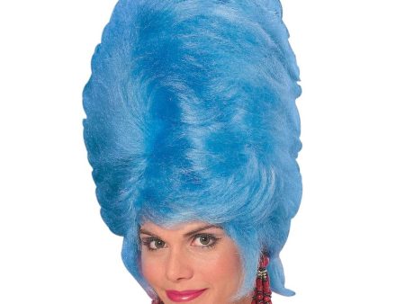 Blue Beehive Wig Online now